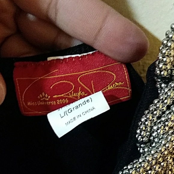 ZULEIKA RIVERA SHORT DRESS SIZE L - Picture 7 of 8